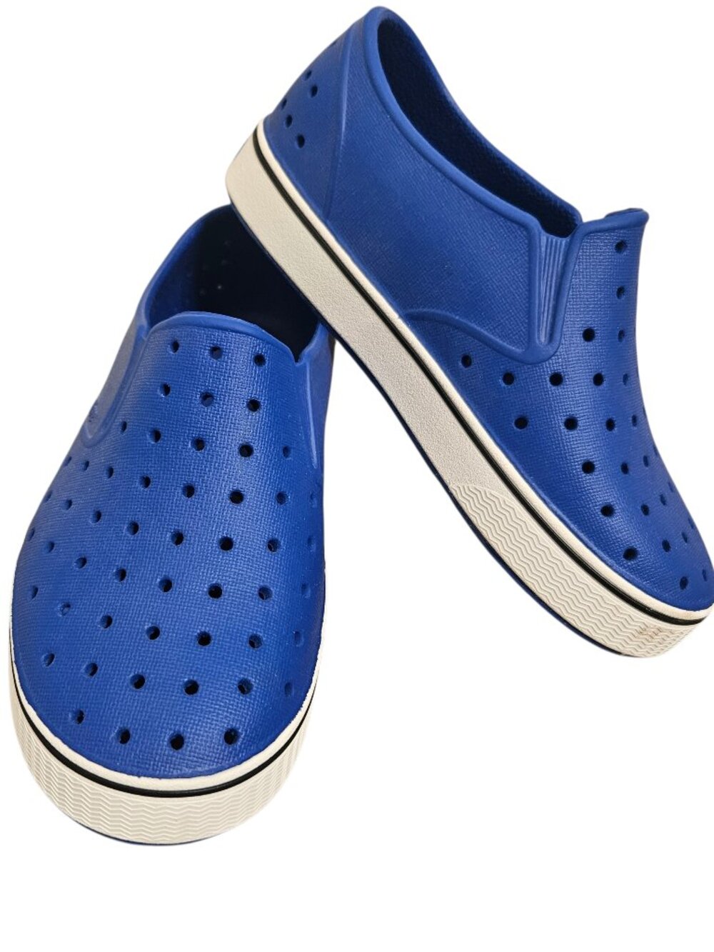 NEW Native Shoe Blue Waterproof Sneaker Shoes Unisex Kids SZ C13 Slip On Summer